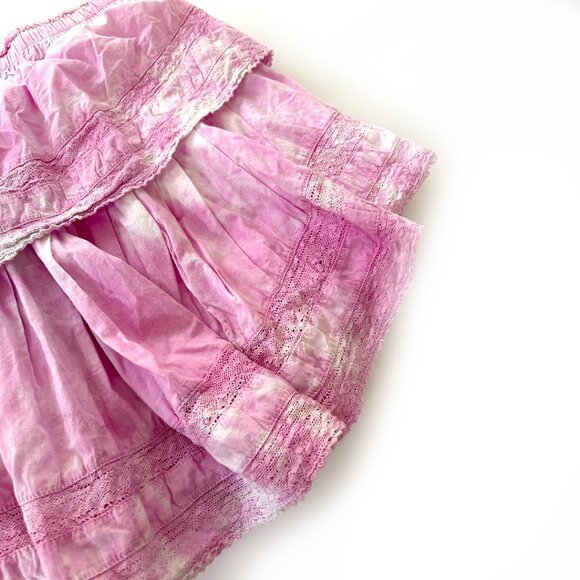 Loveshackfancy Ruffle Mini Skirt LoveShackFancy _L - Picture 6 of 8